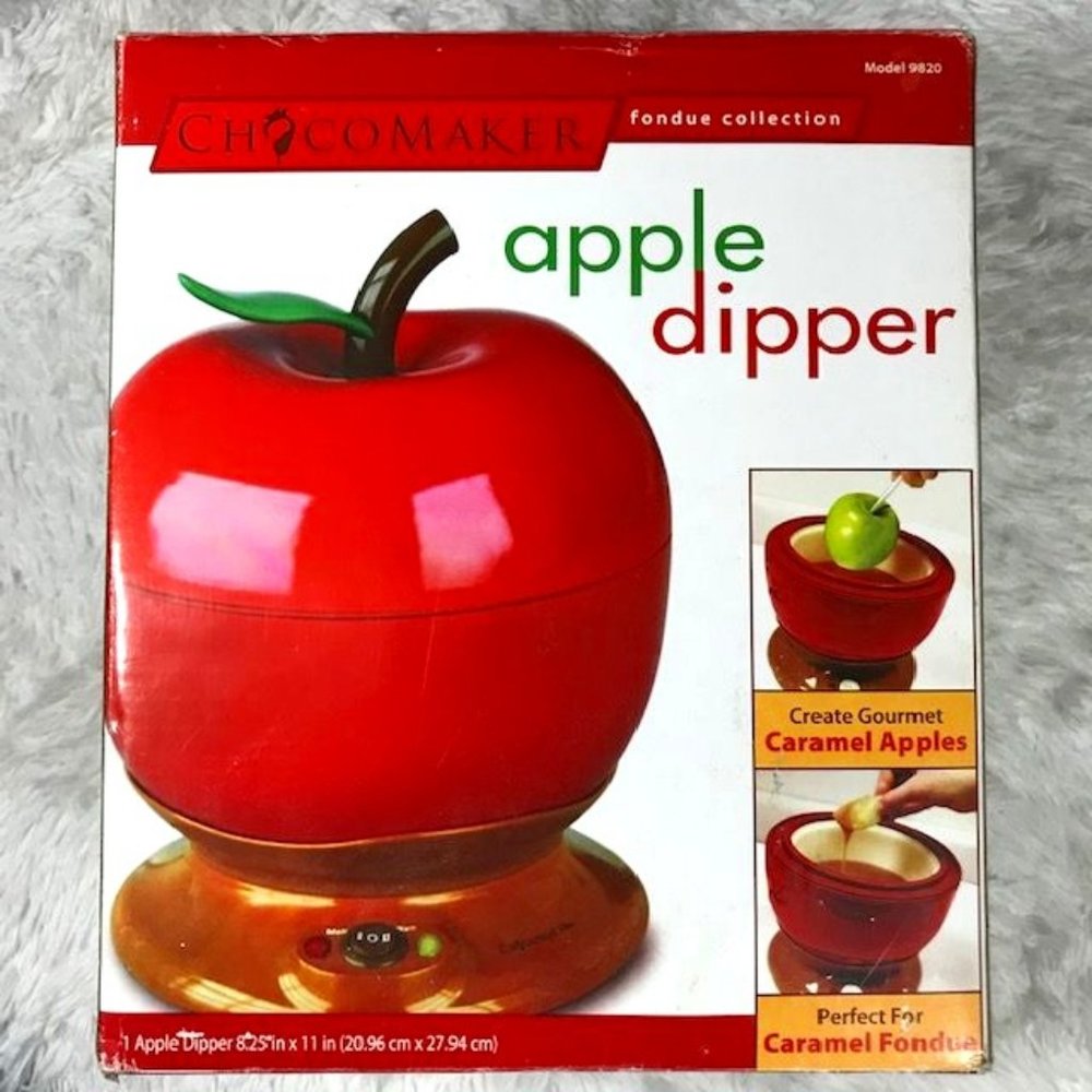 Chocomaker Apple Dipper Caramel Fondue